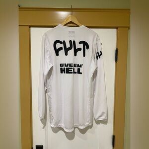 CULT x Webig racing bmx mtb jersey white Mens XL